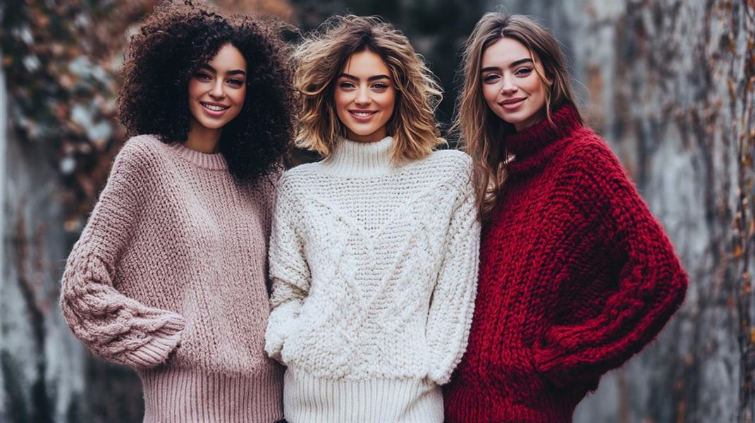 Sweater dame - find den perfekte strik til dit klædeskab
