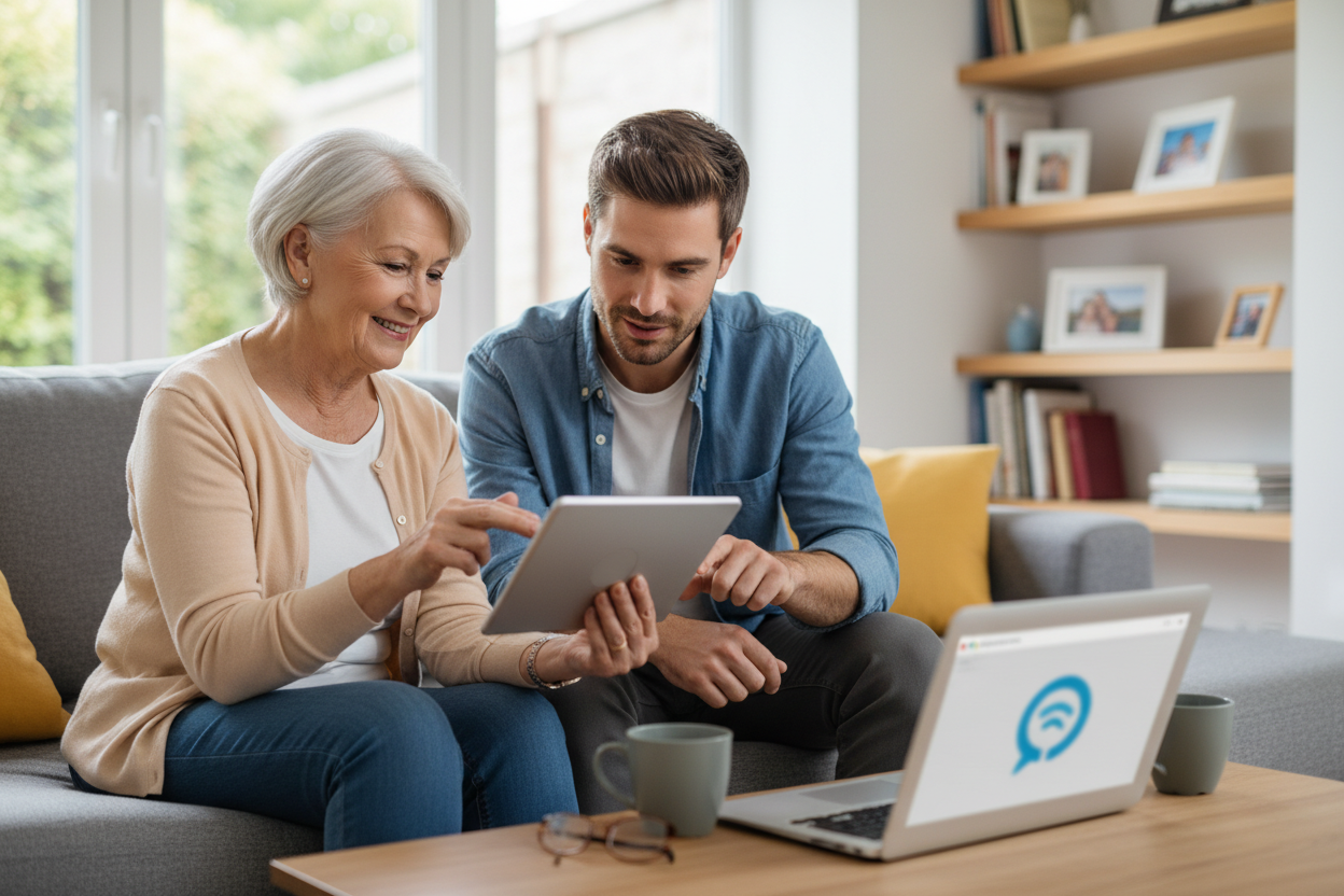 IT-hjælp til Ældre: Gør Teknologi Let og Tilgængelig